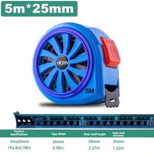 Waterproof Stainless Steel Double-Sided Scale Retractable Tape Measure Portable Household Measure Ruler in Inches - Product Image 3