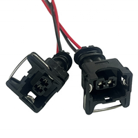 Conector de sensor de 2 pines para arnés de cableado de gasolina para piezas de motor automotriz, adaptador de enchufe CC-01