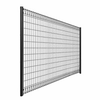 Paneles de Malla de Alambre Soldada BRC con Curvado Triangular y Parte Superior Enrollable, Galvanizados, para Jardín, Personalizados por FANGXIN