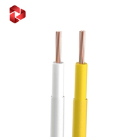 Cable Eléctrico Industrial THHN THW, Conductor de Cobre, Cable para Construcción con Aislamiento de PVC