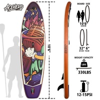 ACEHERO Planche de Stand Up Paddle Gonflable à Vendre Directement de l'Usine, Durable, Technologie Drop Stitch, Écologique, Planche de Surf à 3 Ailerons, Prix Abordable