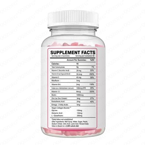 OEM Glutathion Collagen Glow Gummiie Effekte und reine Vitamine Anti oxidative Effekte Haut aufhellung gummis - Product Image 2