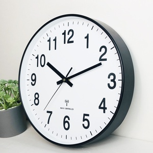 12-Inch Silent Luxury High-End <strong>Clock</strong> Self-Correcting Radio <strong>Clock</strong> with Light for Living Room Chinese <strong>Code</strong> Single Face Wall <strong>Clock</strong> - Product Image 3