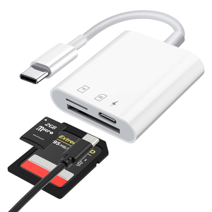 3 trong 1 loại C <span class=keywords><strong>HUB</strong></span> với SD TF Bộ nhớ đầu đọc thẻ Sim Thẻ Adapter <span class=keywords><strong>USB</strong></span> C OTG chuyển đổi Adapter cho Macbook máy tính xách tay Samsung Xiaomi - Product Image 1