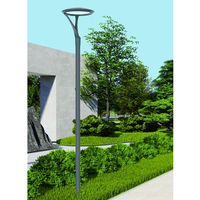 Luminaire LED d'extérieur pour jardin, directement de l'usine ; Construction en aluminium, indice de protection IP65 ; Convient pour les jardins, les routes et les parcs.