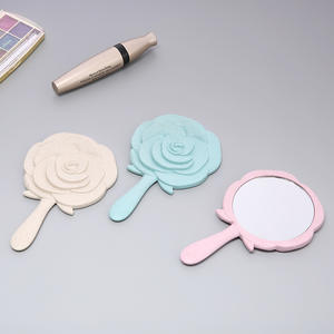 Espejo <span class=keywords><strong>de</strong></span> Maquillaje Portátil HD <span class=keywords><strong>de</strong></span> Mano para Salón <span class=keywords><strong>de</strong></span> Belleza Rose Flower - Product Image 4