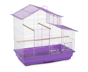 Jaula de Hierro de Lujo para Pájaros, Diseño Piel de Tigre y Peonía, con Caja de Cierre Deslizante Horizontal, para Uso Doméstico y en Villas, Cría de Aves - Product Image 3
