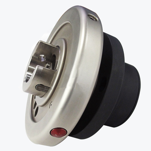 Mandrin de sécurité pneumatique à expansion de type siège d'axe STO/STW avec composants de base à roulement et bride cannelée - Product Image 1