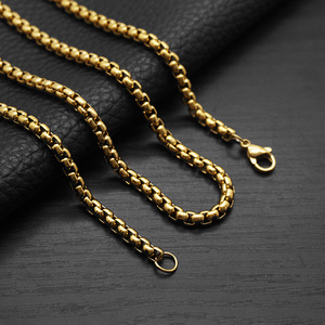 Bijoux religieux, pendentif <span class=keywords><strong>crucifix</strong></span> Jésus-Christ pour Pâques, plaqué or PVD, colliers en acier inoxydable 316L, charme, bijoux fins et élégants - Product Image 6