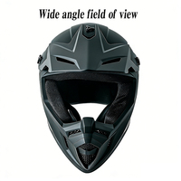 Casque de moto intégral homologué DOT, casque de motocross, casque de dirt bike pour tout-terrain, ATV et conduite sur route