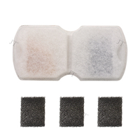 Filtre de remplacement pour fontaine à eau pour chat, charbon et éponges