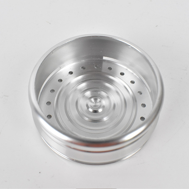 Modern High Quality Aluminum Hookah HMD Silver Heat Management Device Includes Mirror Technique Head Bowl Durable Portable Gift