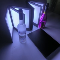 Lampu LED Isi Ulang untuk Menu, Lampu LED Menu Minuman, Lampu LED Menu Wine, Lampu LED Menu Minuman,  Menu Kulit PU dengan Lampu LED,  Menu Minuman dengan Lampu LED,  Lampu LED yang Dapat Disesuaikan