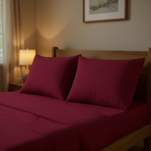 Ensemble de draps 10 pièces, 2000 fils, taille double, drap-housse uni, ensemble de literie pour la maison - Product Image 2