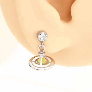 Pendientes de tuerca que se pueden desenroscar <span class=keywords><strong>en</strong></span> ambos lados Saturno Esfera <span class=keywords><strong>Piercing</strong></span> Pendientes G23 Aleación de titanio Joyería corporal Hilo interno - Product Image 6