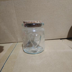 Mini pots en verre <span class=keywords><strong>de</strong></span> 7 oz pour yaourt avec couvercles en liège, pots en verre pour pouding, récipients en verre avec couvercles, pots Mason, cadeaux <span class=keywords><strong>de</strong></span> <span class=keywords><strong>mariage</strong></span>, pots à <span class=keywords><strong>miel</strong></span> - Product Image 3