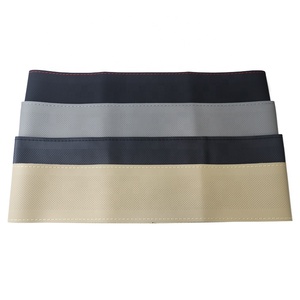 Cubierta Interior para <span class=keywords><strong>volante</strong></span> de coche, cosido a mano de cuero de PVC de lujo, gran oferta - Product Image 2