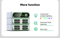 Station de location de batteries externes partagées 2025 – Distributeur automatique de batteries externes 22,5 W 6000 mAh/8000 mAh pour recharge rapide de téléphones portables