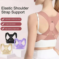 Ceinture de soutien dorsale professionnelle correcteur de Posture dos avec sangle réglable orthèse bande d'épaule ceinture de Correction adolescent adulte