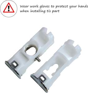 Paquete de 2 manijas de repuesto <span class=keywords><strong>para</strong></span> refrigerador de 21, kit de soporte <span class=keywords><strong>para</strong></span> manija de congelador compatible con <span class=keywords><strong>Samsung</strong></span> PS4145181 ect - Product Image 2