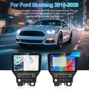 New 11.5 Inch Touch Screen Multimedia Car Radio Audio for Ford Mustang 2015 2020 Carplay GPS Navigation <b>Auto</b> Head Unit Monitor - Product Image 5