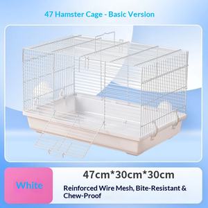 <span class=keywords><strong>Cage</strong></span> Spéciale pour <span class=keywords><strong>Hamster</strong></span> Personnalisée 47, Fondation Anti-Morsure, Barres Épaissies, Ours Doré, <span class=keywords><strong>Cage</strong></span> de Luxe Super Large - Product Image 6