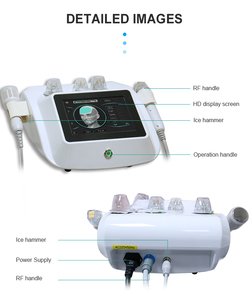 Appareil portable de micro-aiguilles fractionnelles à <span class=keywords><strong>radiofréquence</strong></span> dorées pour le visage - Product Image 4