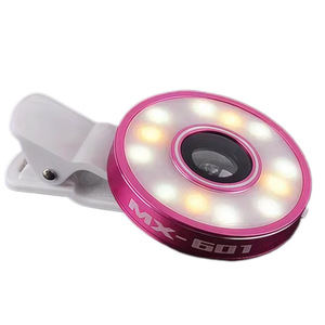Mobile Phone Fill Light Mini Beauty Ring Light Universal Clip On For iPhone Camera Flash Lights - Product Image 3