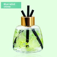 Diffuseur de parfum solide pour voiture en gros, désodorisant d'ambiance décoratif de luxe pour voiture, flacon diffuseur à bâtonnets