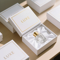Boîte cadeau personnalisée avec logo, parfum, emballage de luxe pour cosmétiques et parfums
