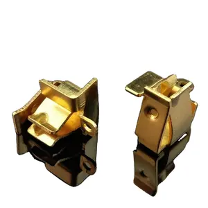 Brass universal socket accessory sheet metal part earth contact for switch socket
