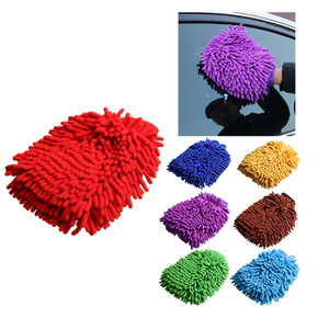 بالجملة غطاء تنظيف السيارة عالي الامتصاص عالي الكثافة من الميكروفايبر قفازات سيارة لينة للغسل - Product Image 6