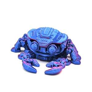 Cangrejo Cyberpunk Impreso en 3D con Articulaciones Mecánicas, Juguete Modelo de Regalo para Niños, Puede Abrir la Tapa, Juguete Antiestrés - Product Image 6