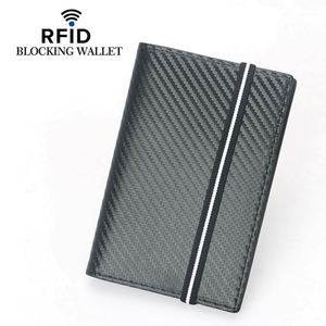 OEM Blank PU Fashion Passport Holder Family Travel <b>Wallet</b> Bag Men's Custom <b>RFID</b> <b>Blocking</b> Anti-Theft - Product Image 5