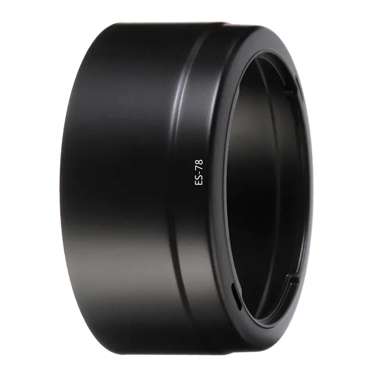 ES-78 카메라 캐논 EF 50mm f/1.2L USM 렌즈 5D3 5DIII 5D 마크 III 5DS 5DSR 6D 1DX 1DS 5DIV 5D4 1DXII 5D2 용 총검 렌즈 후드