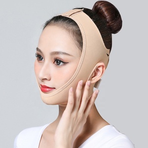 สายรัดยกกระชับใบหน้ารูปตัววีสำหรับผู้หญิงสายรัดลดริ้วรอยสำหรับเล่นกีฬาและความบันเทิงที่คาง - Product Image 2