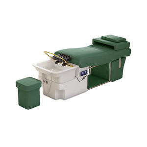 Gran oferta, cama de champú para salón de masaje de cabeza profesional con dispositivo de hidroterapia, cama de champú para masaje de cabeza de barbería - Product Image 4