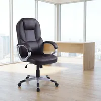 Silla de Oficina Ejecutiva Moderna y Económica, Cómoda, Ergonómica, con Elevación a Gas, Extensible, Ajustable, Reclinable, con Reposapiés para el Lugar de Trabajo