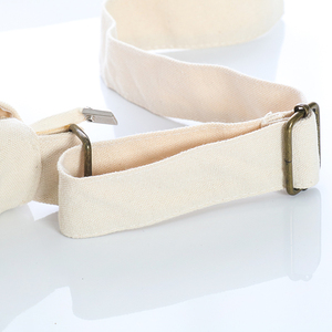 Bolsa de algodón orgánico ecológica, bolsa de estilo de compra de fábrica de Vietnam, blanco, al por mayor - Product Image 3