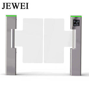 Tornello a Barriera Oscillante con Controllo Accessi RFID Bidirezionale per Supermercati e Palestre - Product Image 1