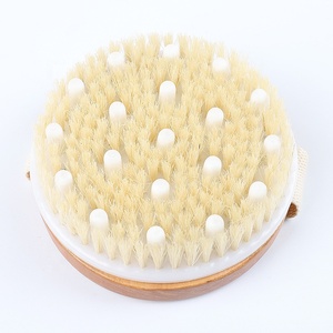 <span class=keywords><strong>Spazzola</strong></span> da bagno per corpo secco anticellulite in legno di faggio Premium <span class=keywords><strong>con</strong></span> nodi di massaggio in Silicone - Product Image 3