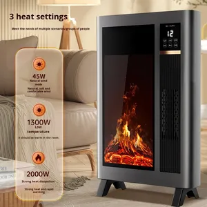 Nuevo Modelo 2025: <span class=keywords><strong>Estufa</strong></span> <span class=keywords><strong>Eléctrica</strong></span> de Escritorio con Llama Simulada, <span class=keywords><strong>Chimenea</strong></span> de Ahorro Energético para el Hogar - Product Image 5