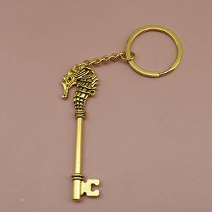 Porte-clés vintage antique en bronze, squelette <span class=keywords><strong>de</strong></span> hippocampe, breloque métallique nautique pour souvenir, cadeau, fabrication <span class=keywords><strong>de</strong></span> bijoux DIY, pendentif <span class=keywords><strong>de</strong></span> <span class=keywords><strong>sac</strong></span> - Product Image 5