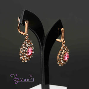 Set di Gioielli Autentici VANFI in Stile <span class=keywords><strong>Hurrem</strong></span> Sultan, Oro Anticato, Design Vintage alla Moda per Matrimoni e Fidanzamenti - Product Image 3