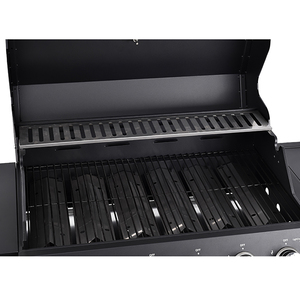 Taşınabilir paslanmaz çelik propan gaz ızgara 6 + 1 brülör ile Premium kalite bahçe açık pişirme için MANGAL izgaralar tarzı - Product Image 5