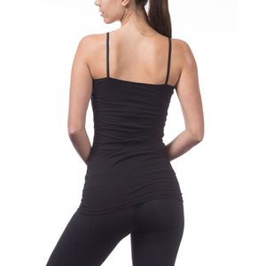 Débardeurs à séchage rapide durables pour femmes hauts de gymnastique unis d'entraînement multicolores longueur courte tissu tricoté prix d'usine en gros - Product Image 2
