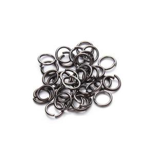 Vekeklee Anillo de Salto Redondo Multifunción de 8mm de Hierro Metálico <span class=keywords><strong>en</strong></span> <span class=keywords><strong>Latón</strong></span> Antiguo y Oro KC para Accesorios de Bolsos y Fornituras de <span class=keywords><strong>Joyería</strong></span> - Product Image 3