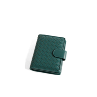 Dompet Lipat Kulit Domba Kompak dengan Kantong Resleting Samping dan Organizer Kartu Multi-Slot Harga Pabrik