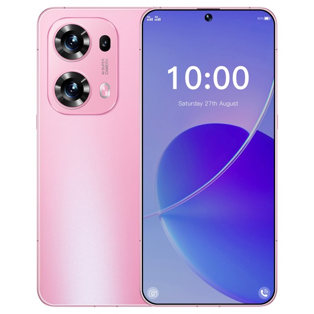 Latest Style Reno13 Pro 90Hz OLED Large Screen 7.3-inch 5G Smartphone 1TB Storage 16GB RAM MTK Processor 108MP Main Camera