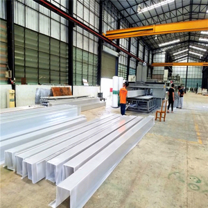 Machine de fabrication de tuiles de toiture et de canaux d'eau translucides en polymère renforcé de fibres de verre (GRP) - Product Image 1